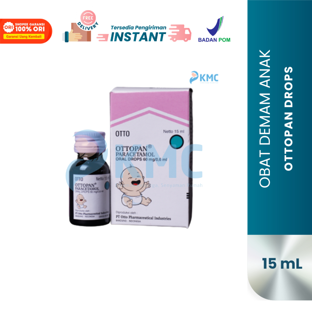 Ottopan Drop 15ml Paracetamol Bayi