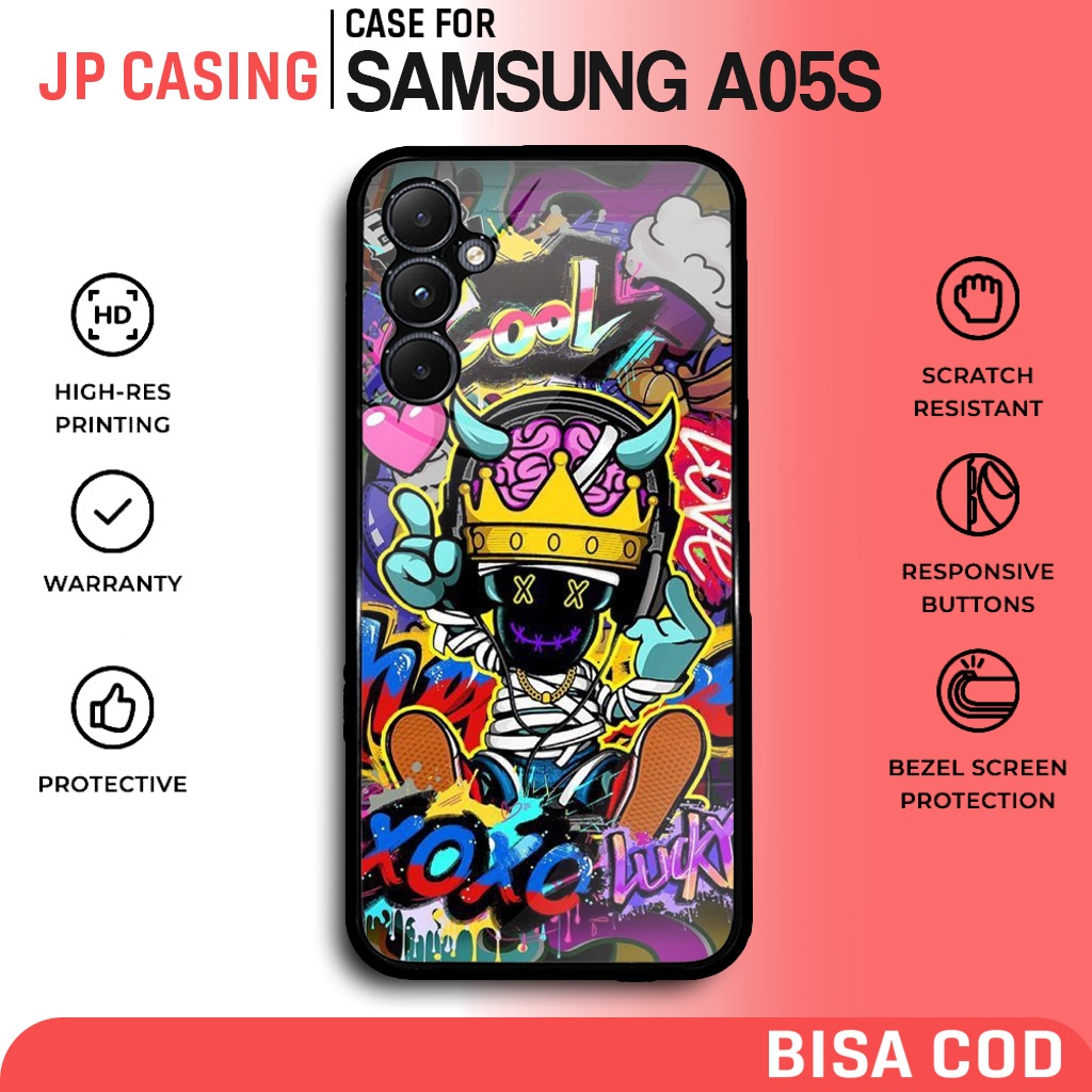 case samsung a05s casing samsung a05s terbaru motif grafiti 11 keren lucu hardcase sofcase premium g