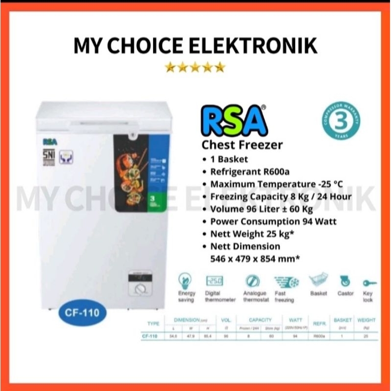 RSA Frezzer BOX CF-100