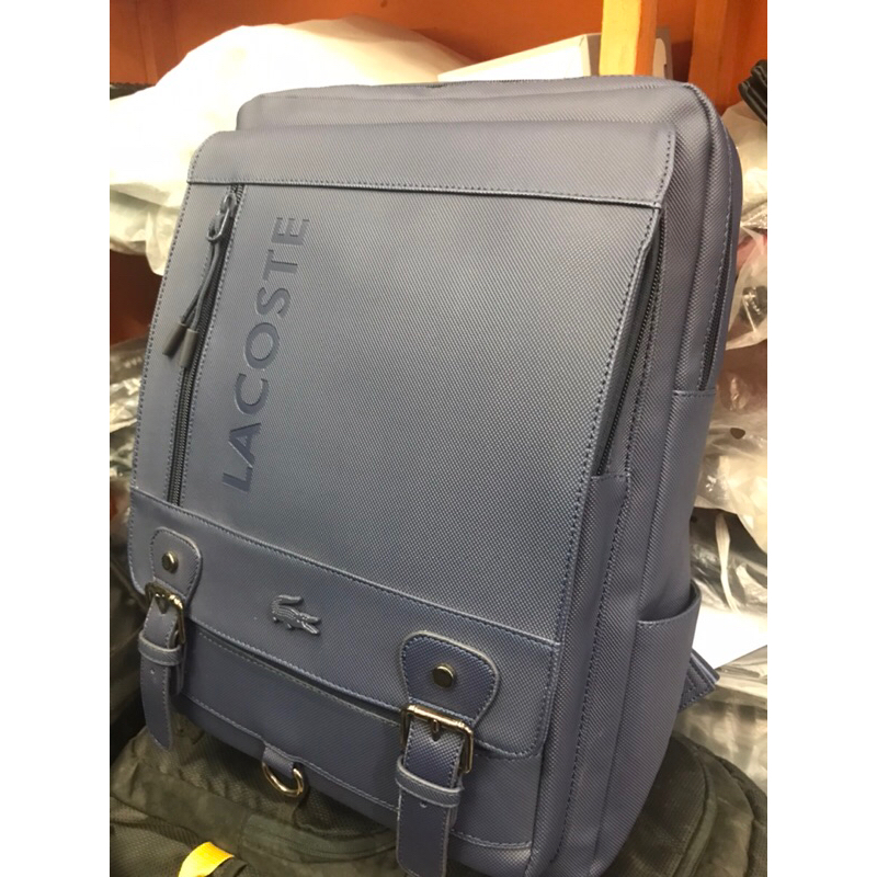 tas lacoste ransel || tas ransel lacoste || tas navy lacoste || tas ransel unisex || tas punggung la