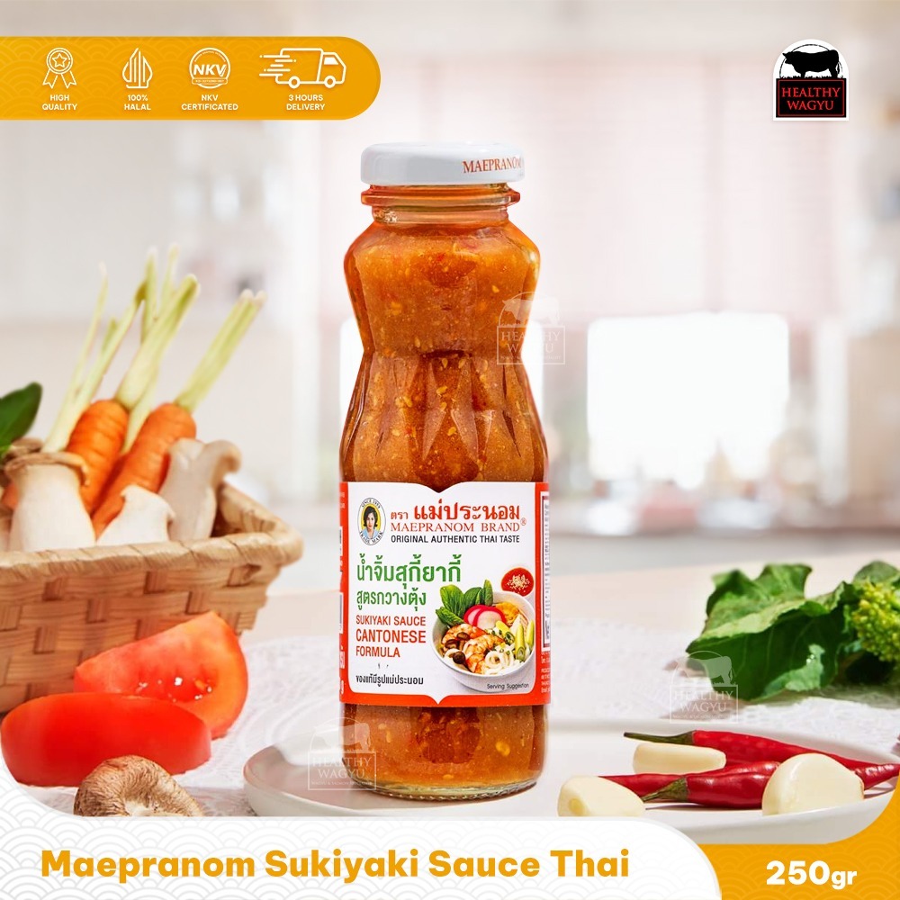 

Maepranom Sukiyaki Sauce Thailand Saus Sukiyaki Healthy Wagyu