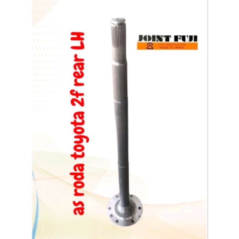Axle Shaft Rear LH Toyota FJ40 FTL-612 As Roda Belakang Kiri Panjang Toyota 2F Joint Fuji Japan 4231
