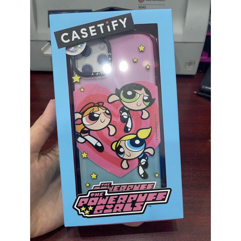 casetify iphone 15 plus power puff girl