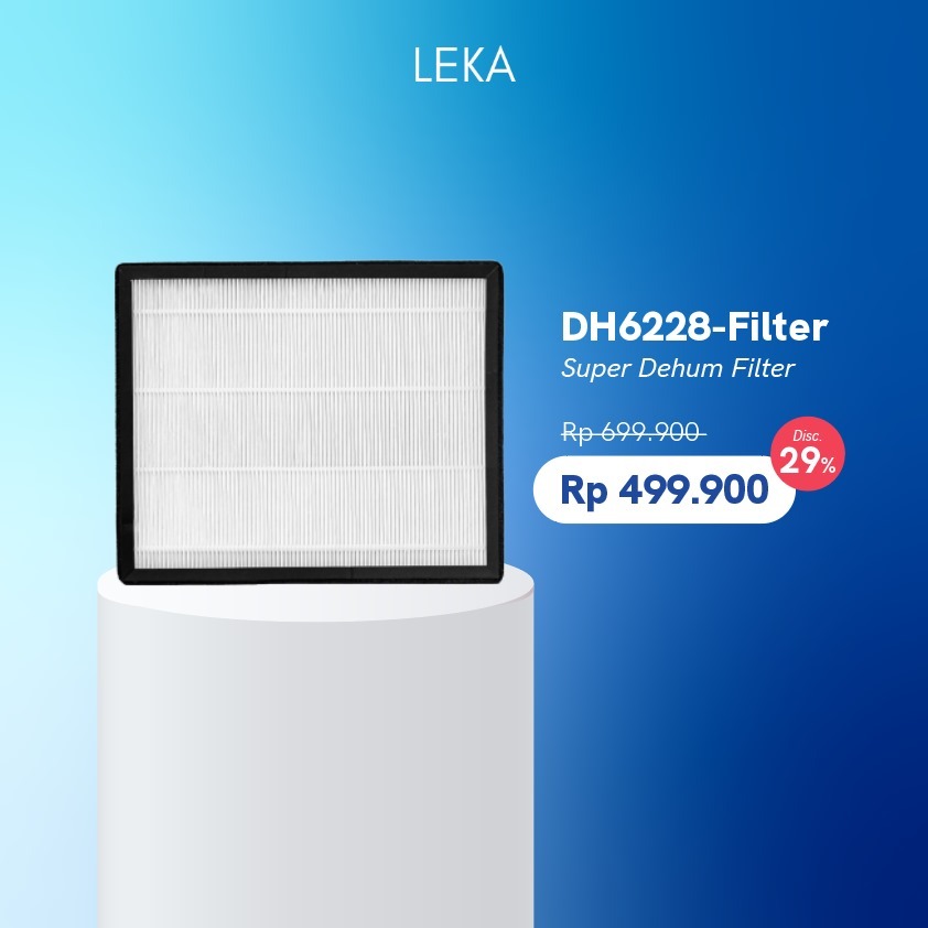 FILTER LEKA DH6228 Super Dehum - Replacement Filter HEPA 11