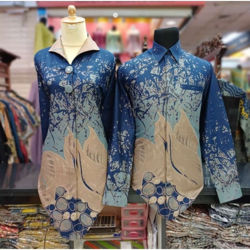 Baju batik wanita baju batik couple baju batik pria lengan panjang batik dolby batik rendy batik.