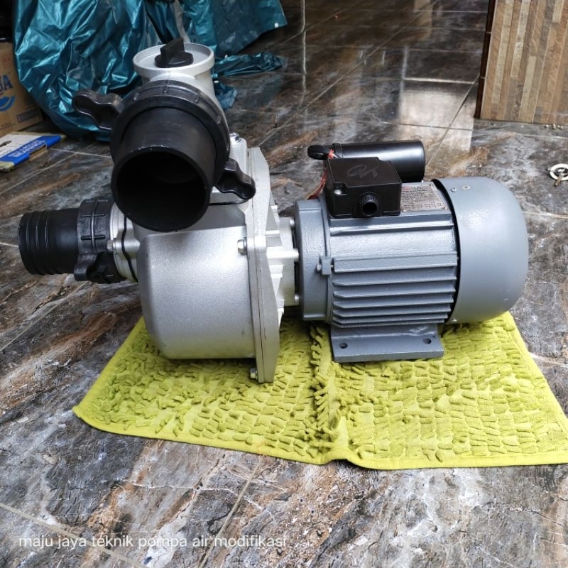 Pompa air modifikasi SNB 80 3" DINAMO WIPRO 1HP PK 1Phase 3 inc/Dim