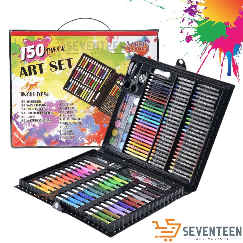 

ART P63L SEVENTEEN CRAYON SET 15PCS SPIDOL WARNA ALAT MELUKIS MEWARNAI MENGGAMBAR PENSIL KRAYON 1 SET ART COLOURING