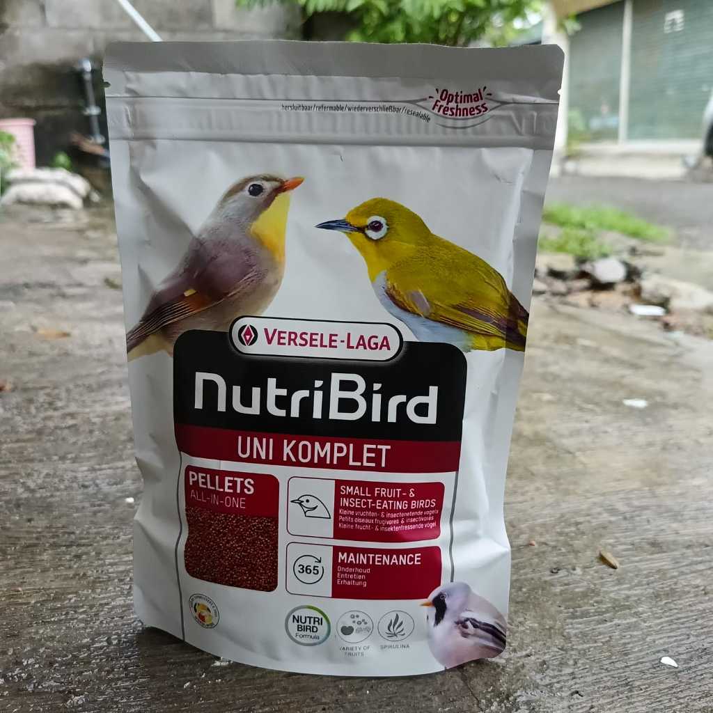 NUTRIBIRD UNI KOMPLET VOER PLECI UNTUK PENGGACORAN DAN MEMPERLEMBUT BULU BURUNG PLECI