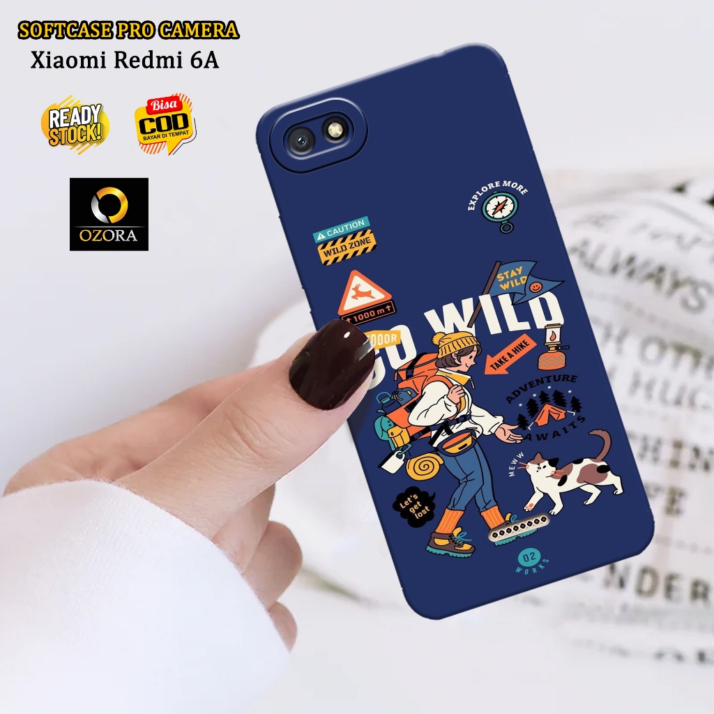 Case Xiaomi Redmi 6A Terbaru - OZORA - Fashion Case Aesthetic - Casing Hp Xiaomi Redmi 6A - Aksesori