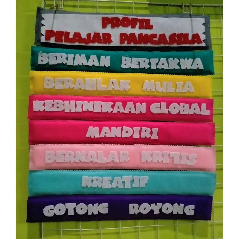 PROFIL PELAJAR PANCASILA/HIASAN DINDING KELAS