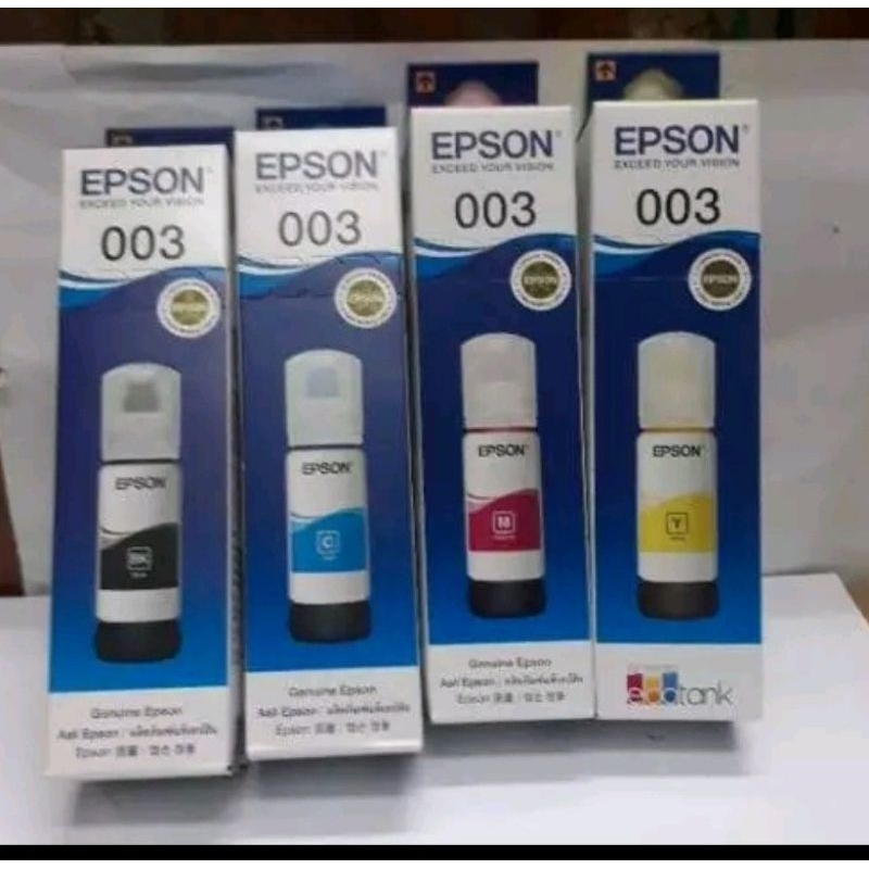 Tinta Epson 003 Atau Tinta Epson L1110 L3100 L3101 L5190 Original