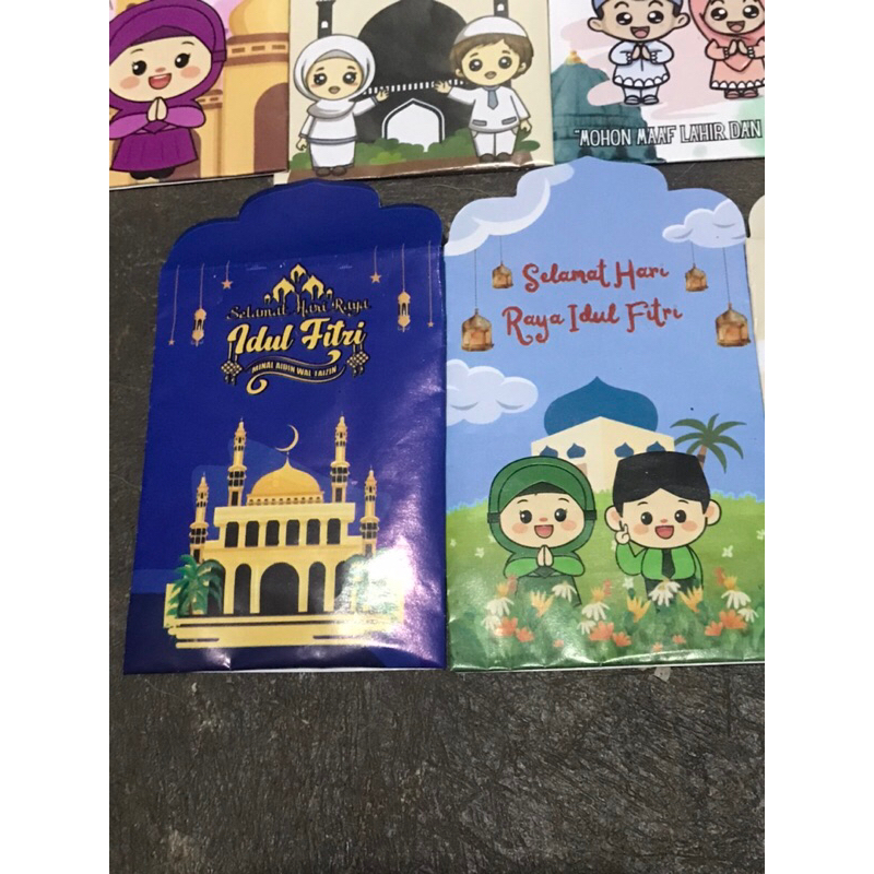 

Amplop Angpau Lebaran Besar untuk Idul Fitri isi 10pcs/amplop lebaran sedang isi 10pcs