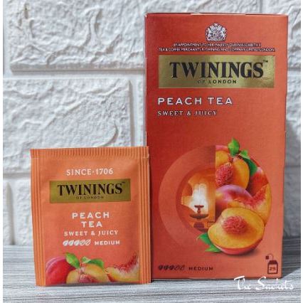 

Twinings Peach Tea Teh Celup Sachet