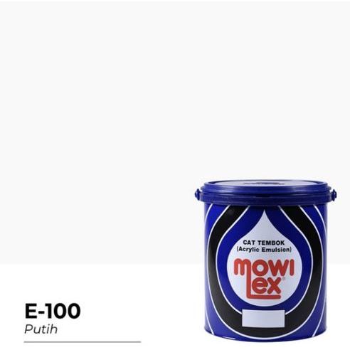 Cat Tembok Mowilex E-100 Putih Acrylic Emulsion - 20 Liter