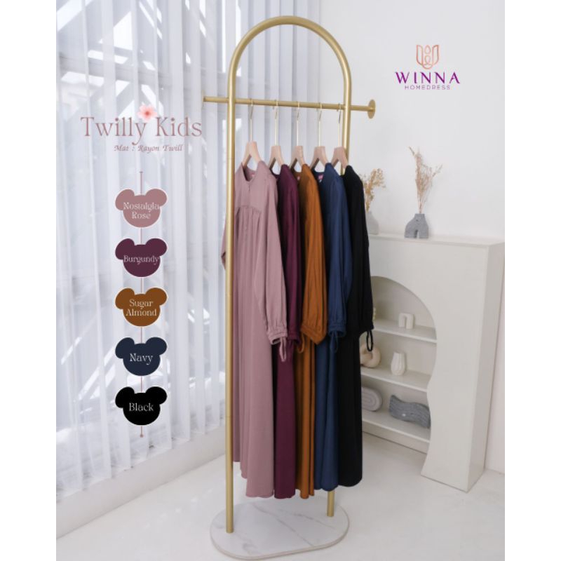 Gamis Daily Rayon TWILLY By Winna Homedress