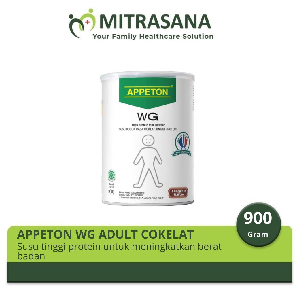 

Appeton Weight Gain Adult Cokelat 900 Gram