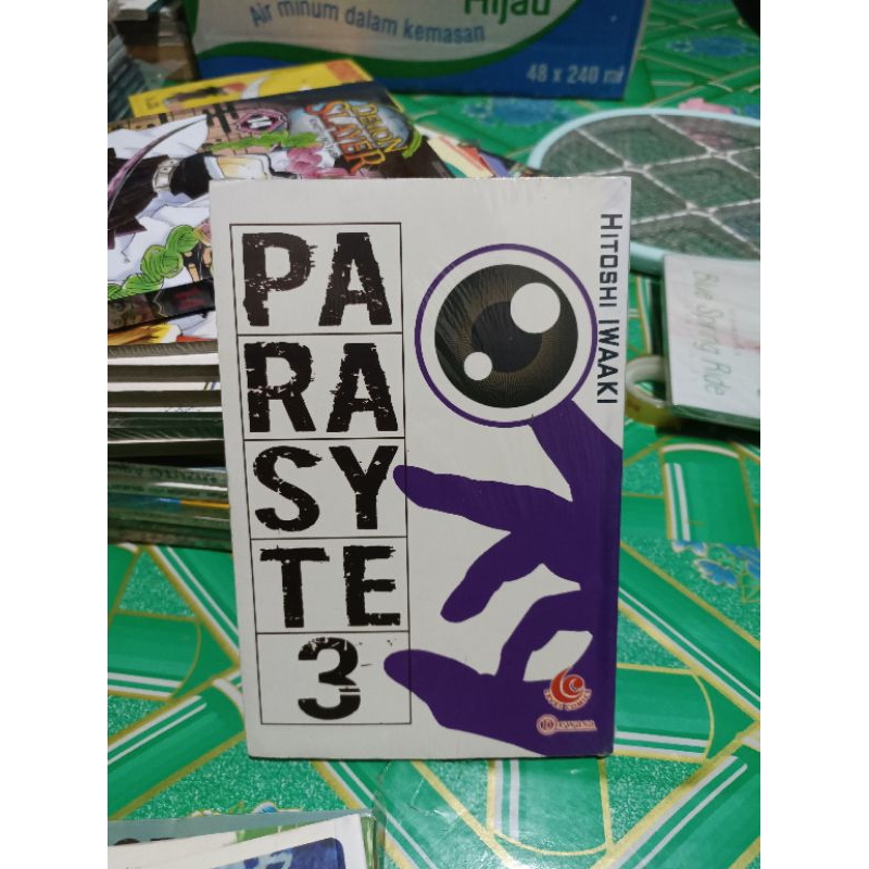 komik parasyte 3 segel / komik parasyte vol 3 segel