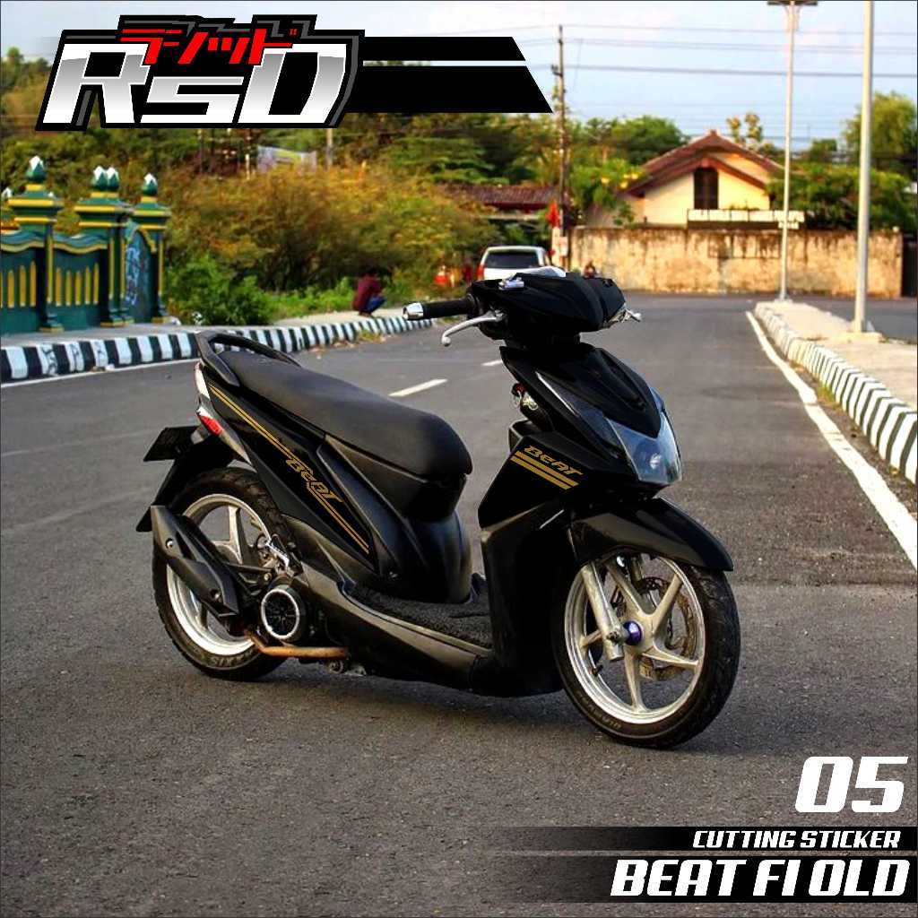 05 CUTTING STICKER BEAT FI - CUTTING GARIS SIMPLE BEAT FI