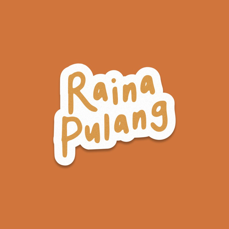 

Stiker Logo Raina Pulang