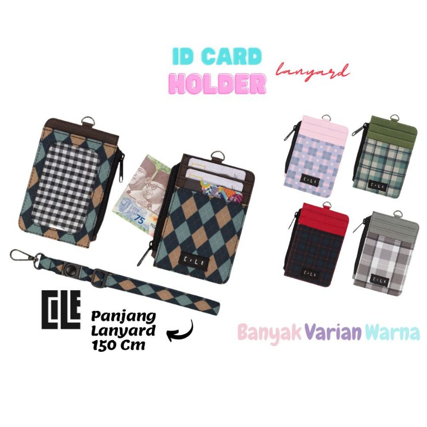 

ID Card Holder Name Tag Lanyard Dompet Kartu - IDCLV