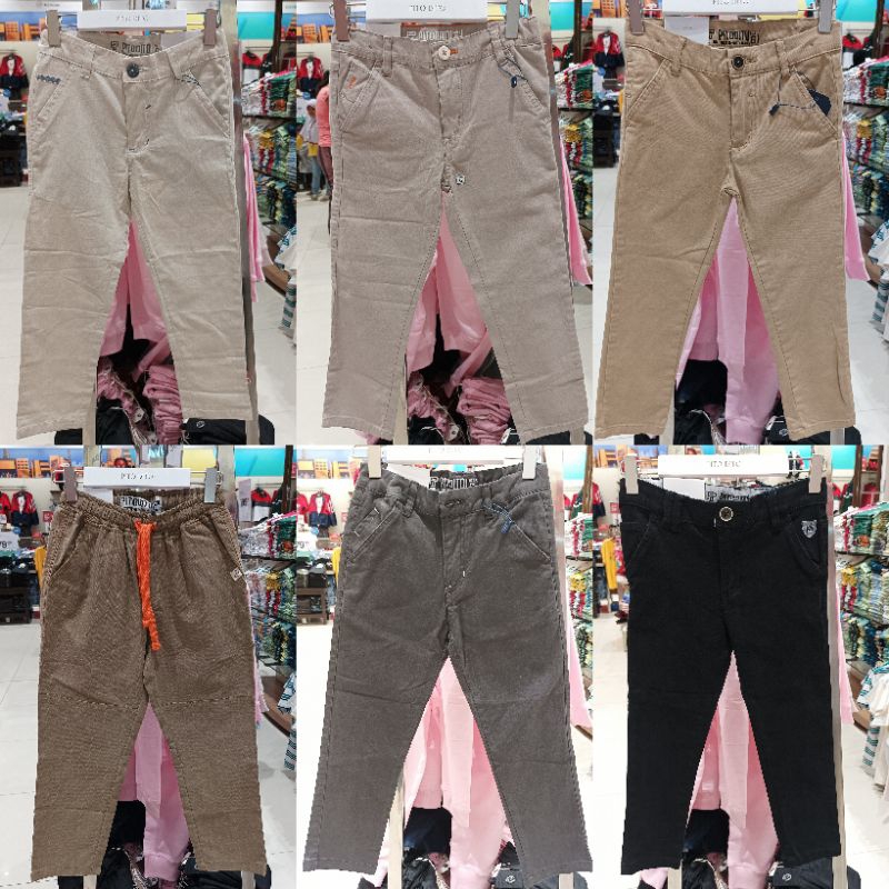CELANA CHINOS ANAK LAKI-LAKI ORIGINAL BRAND PITODITO (4-14Th) NL'23