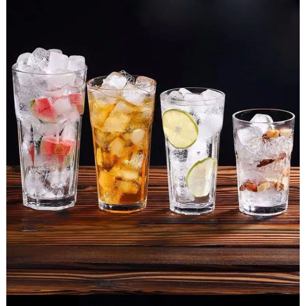 Gelas Plastik Cafe Tebal Gelas Minuman dingin Transfaran Gelas Viral Minuman kekinian