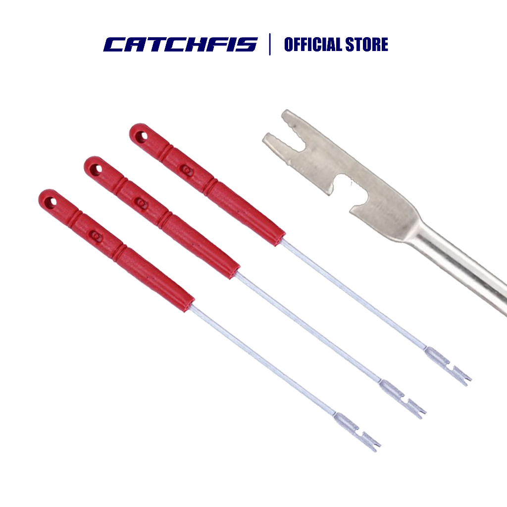 Catchfis - Alat Pelepas Kail Pancing Hook Remover Pancing Alat Pencungkil Kail Alat Pelepas kail Pad