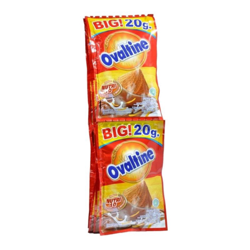 

OVALTINE Minuman Serbuk Malt dan Cokelat (1 RENCENG = 10 Sachet)