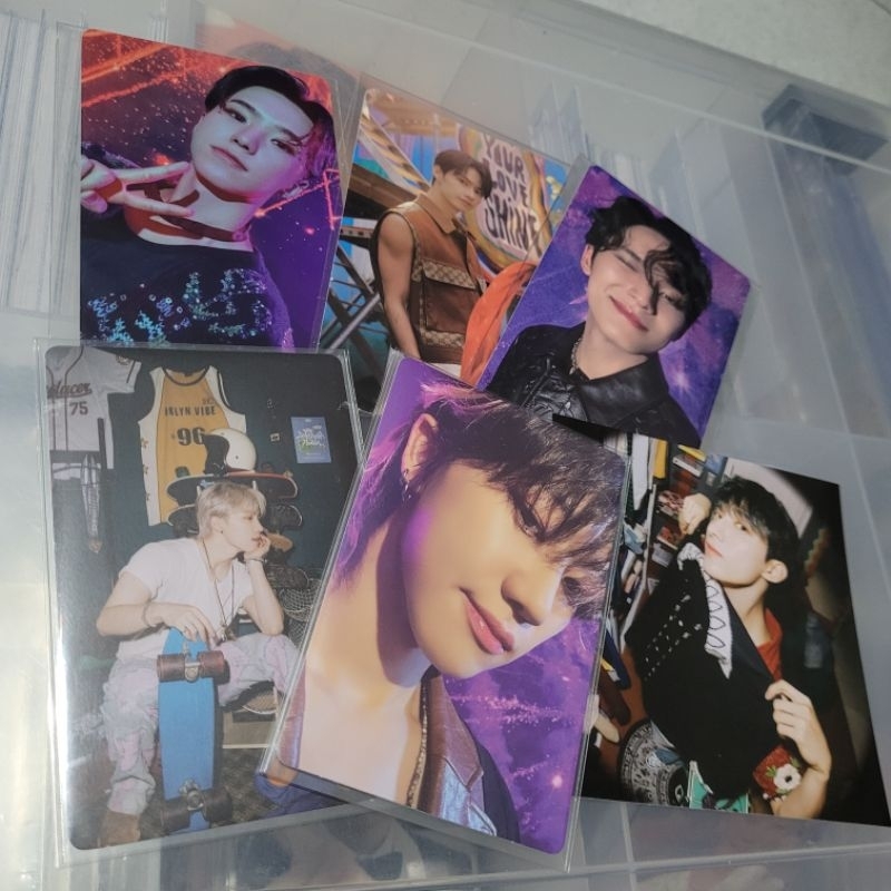 Seventeenth Heaven Photocard Hoshi Mingyu Jun The8 Dino DK