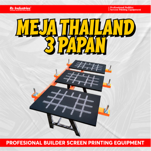 Meja sablon Thailand 3 papan