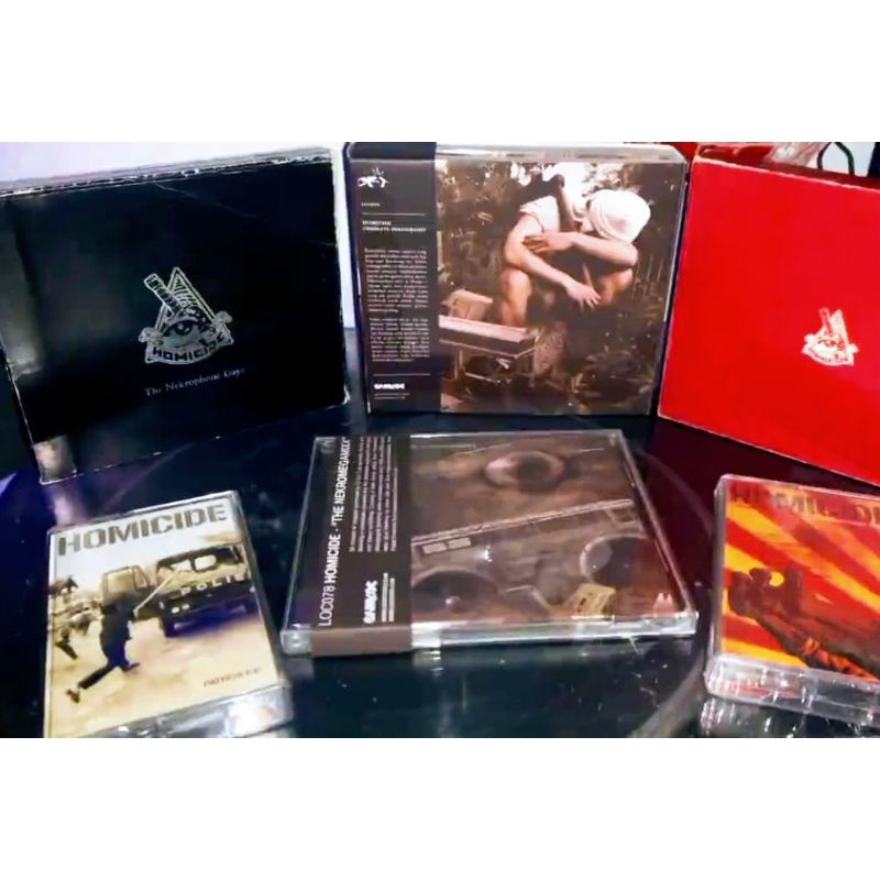 jual SEMUA CD Kaset Tape HOMICIDE