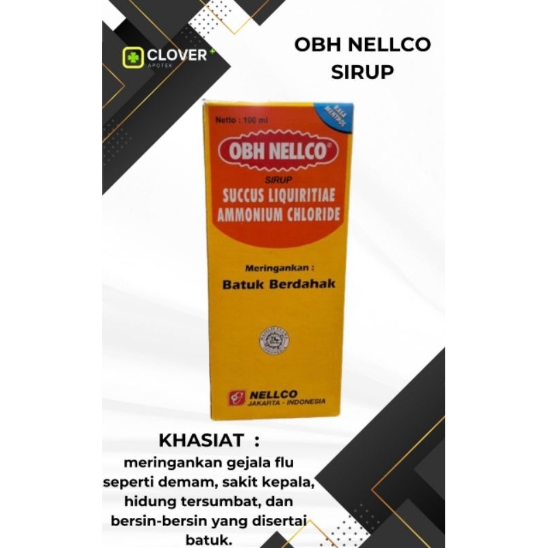OBH Nellco Batuk Berdahak 100 ml