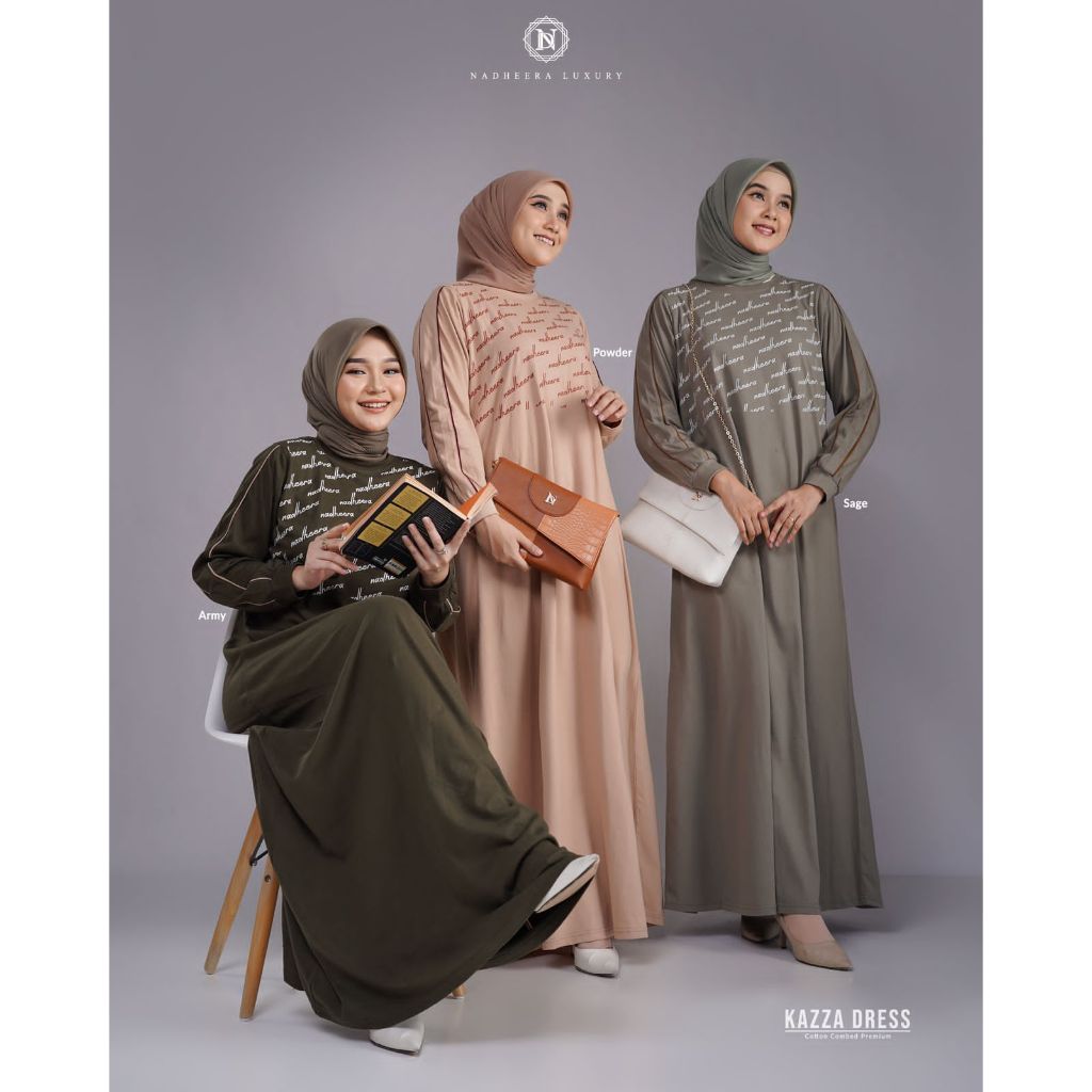 NADHEERA LUXURY // KAZZA DRESS // DRESS // GAMIS