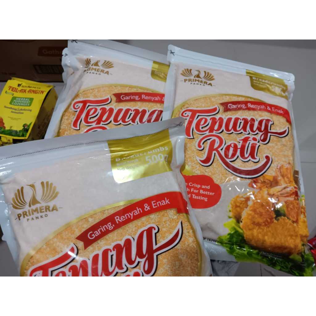 

Primera Tepung Roti Mix 250gr & 500gr warna mix