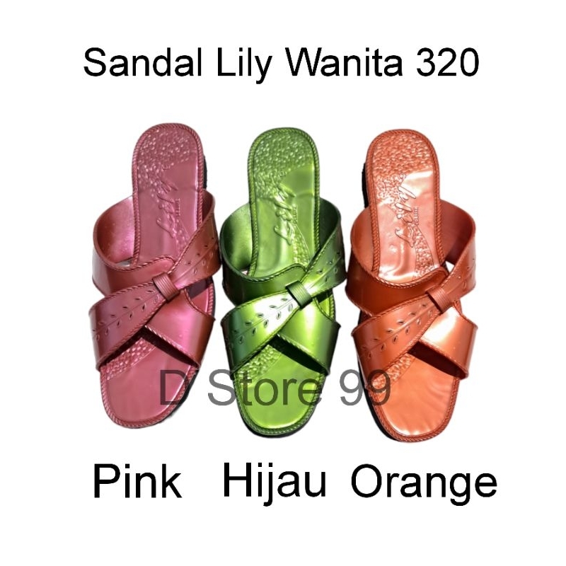 Sandal Lily Wanita/Sendal Jadul Original type 320 Special Wanita termurah bisa COD