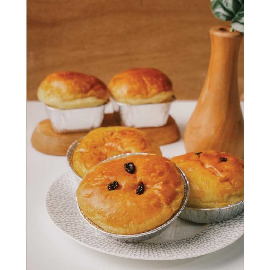 

Premium Bluder - Roti Bluder Premium Hod Bakery dengan Butter Wijsman dan telur ayam kampung
