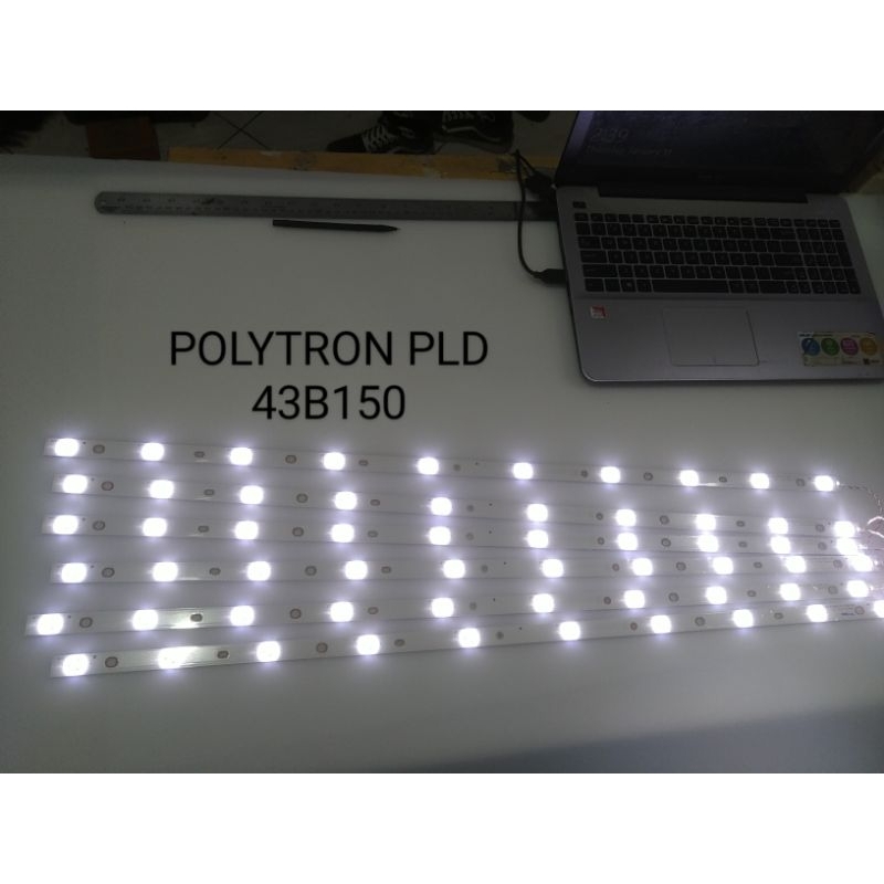 Backlight tv polyton pld43b150