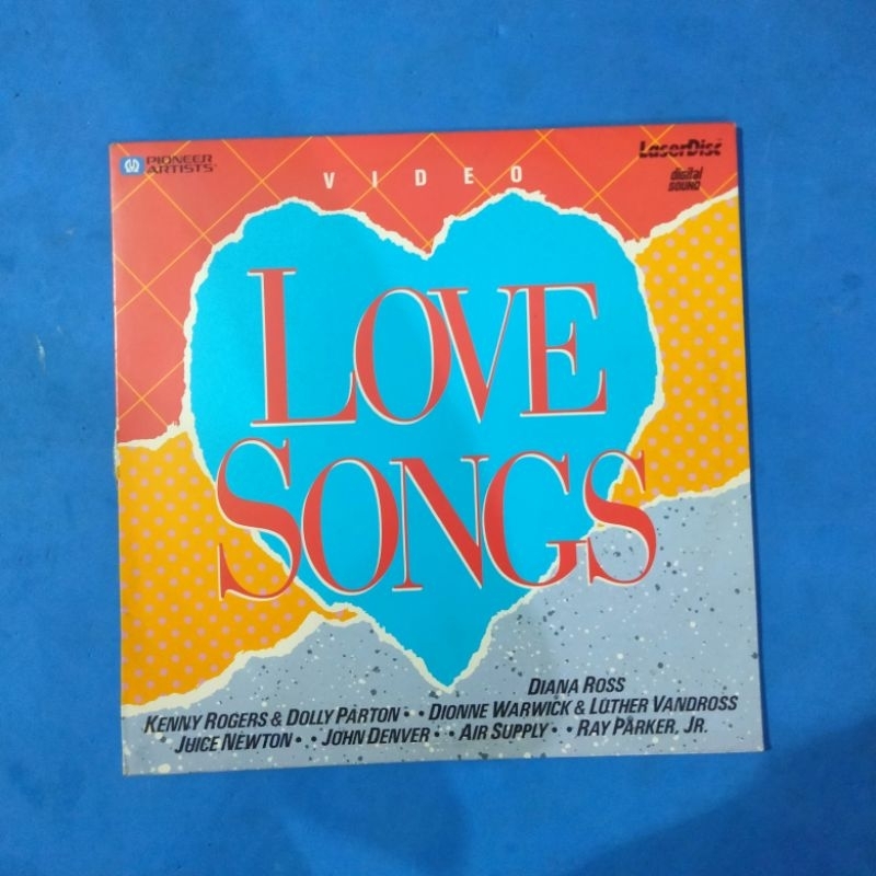 LASER DISC MUSIK LOVE SONGS