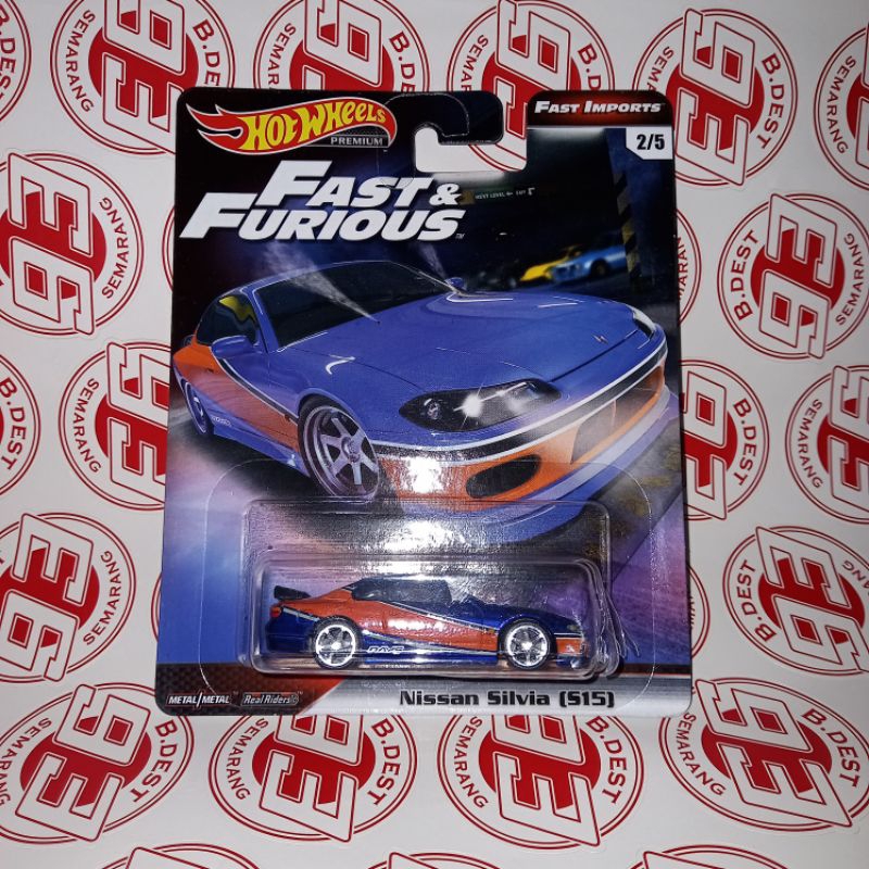 Hotwheels Nissan Silvia S15 Fast Furious