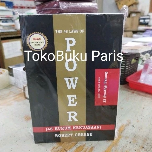 ORIGINAL Buku 48 Laws Of Power ( 48 Hukum Kekuasaan ) Robert Greene