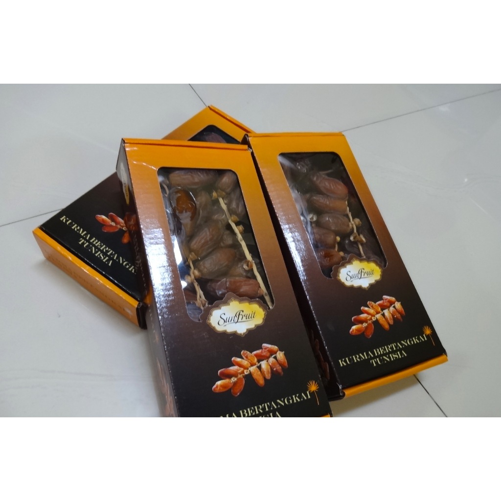 

Kurma Tunisia Sunfruit Tangkai Original 400 gr