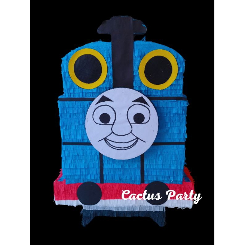 Pinata pukul/Pinata Tarik Karakter Ulang Tahun Motif Thomas