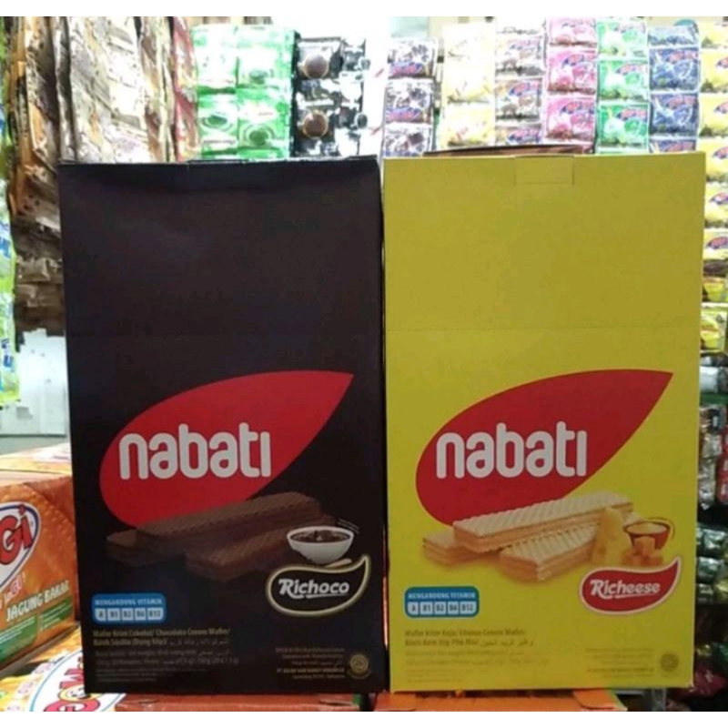 

Wafer Nabati 1BOX isi 20pcs (COD)