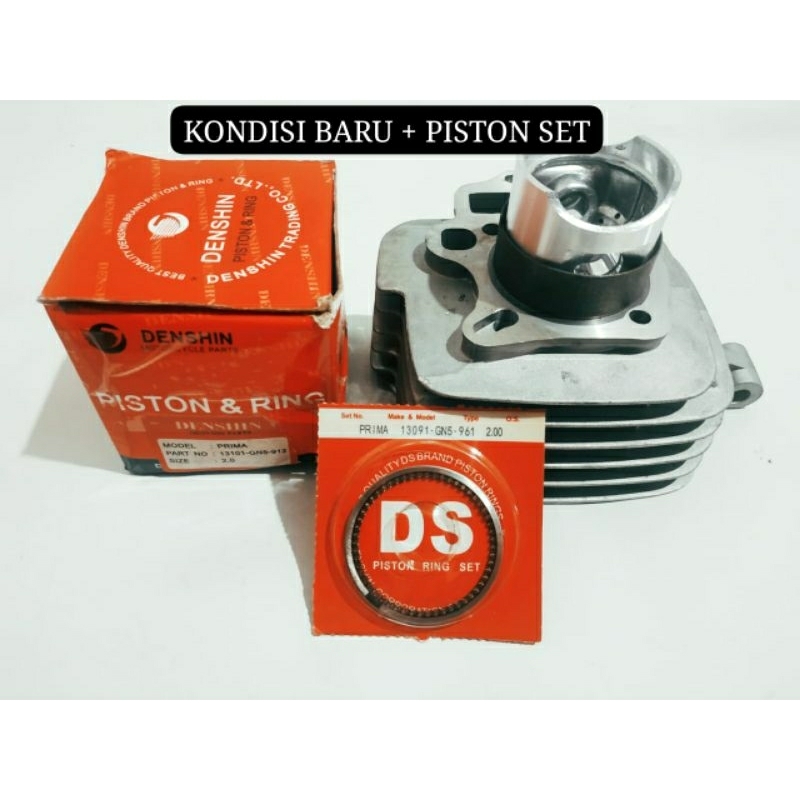 Blok Cylinder Blok Garuda Bangau Kanzen Gaza Jialing Mocin 110cc PNP C Series Grand