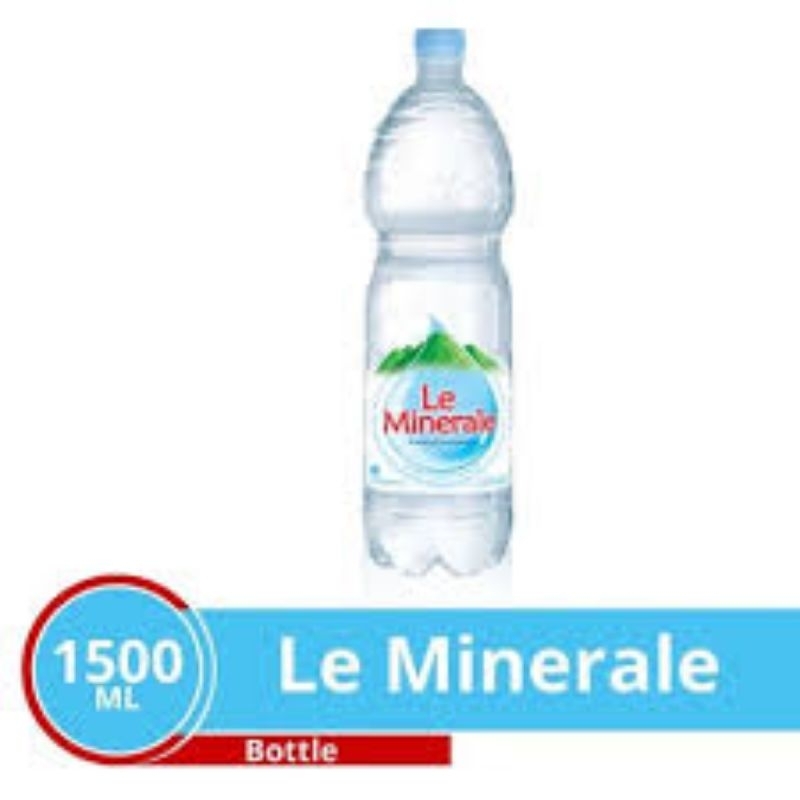 

Le Minerale 1500ml isi 12 botol