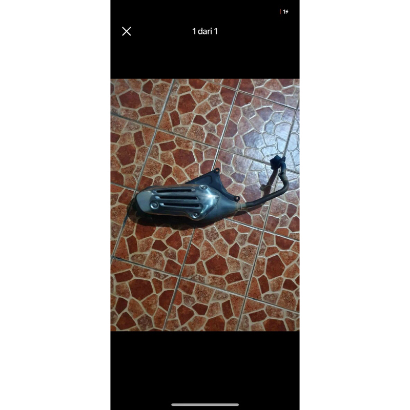 Knalpot Standar Vespa