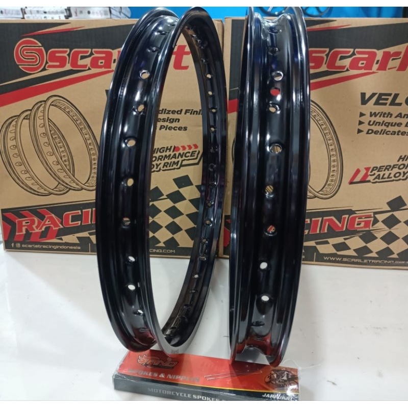 VELG SCARLET ORIGINAL RING 17 SEPASANG /VELG TK VELG Tdr