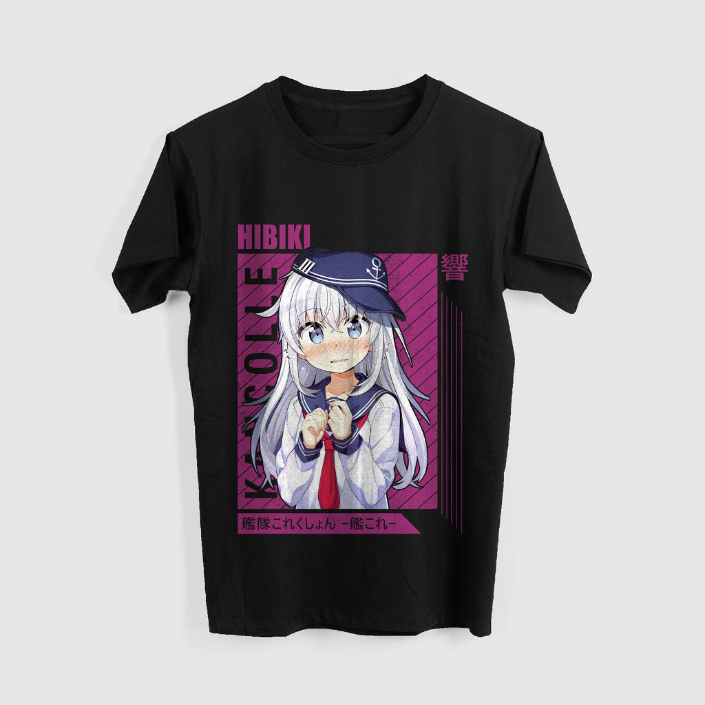 Kaos KanColle - Hibiki v4 | Torazu T-shirt