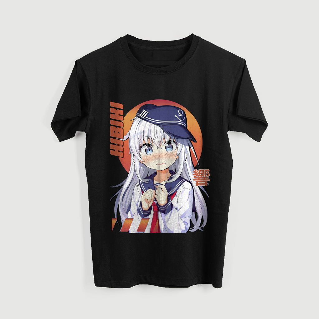 Kaos KanColle - Hibiki v5 | Torazu T-shirt