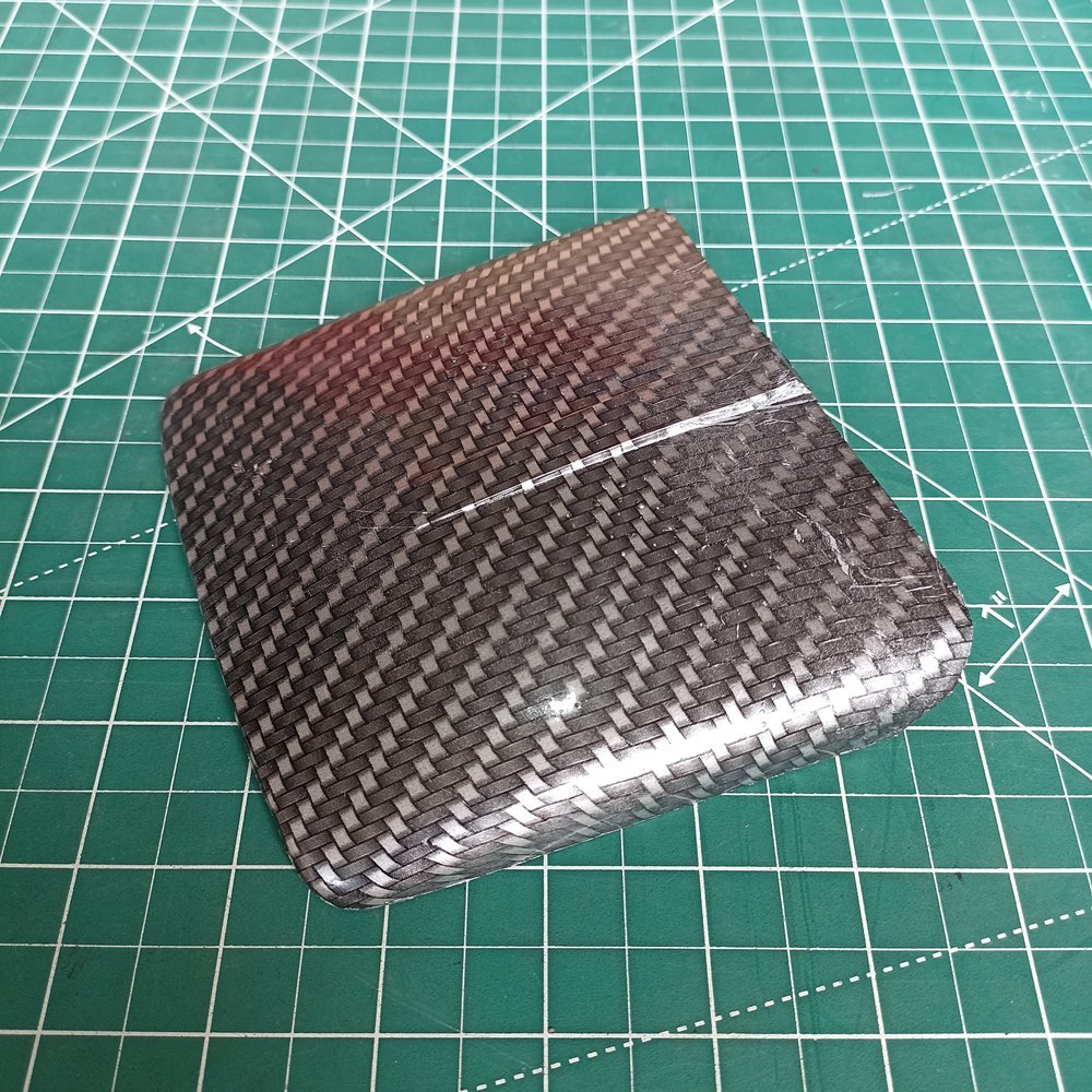 Pet Topi Lampu Belakang Vespa Super Sprint Bajaj Warna Carbon